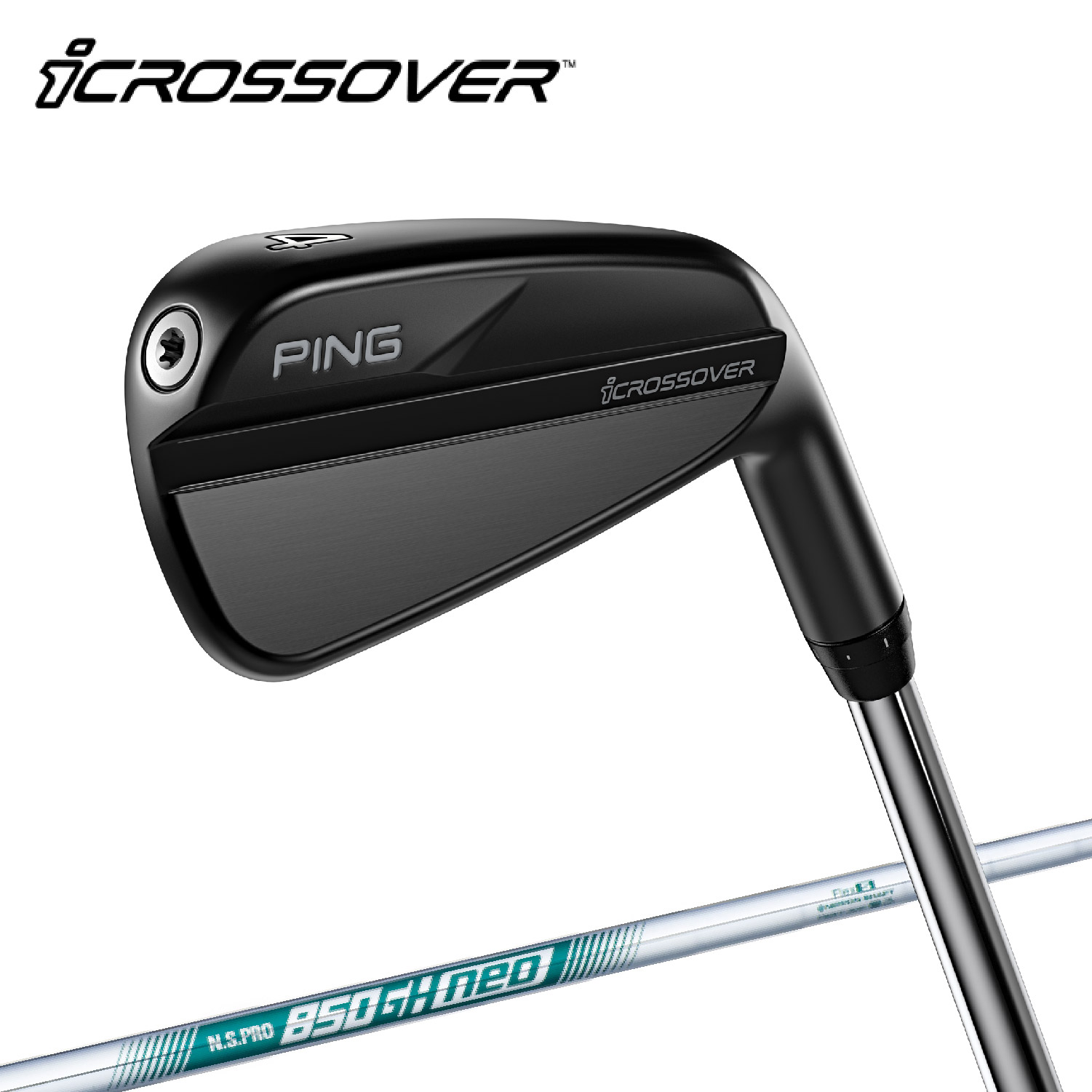 PING  iCROSSOVER 2023年モデル スチールシャフト N.S. PRO 850 GH neo